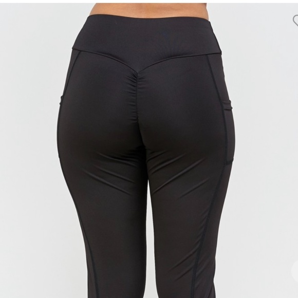 Mauve butt lifted leggings as seen on TicTok - Picture 2 of 3